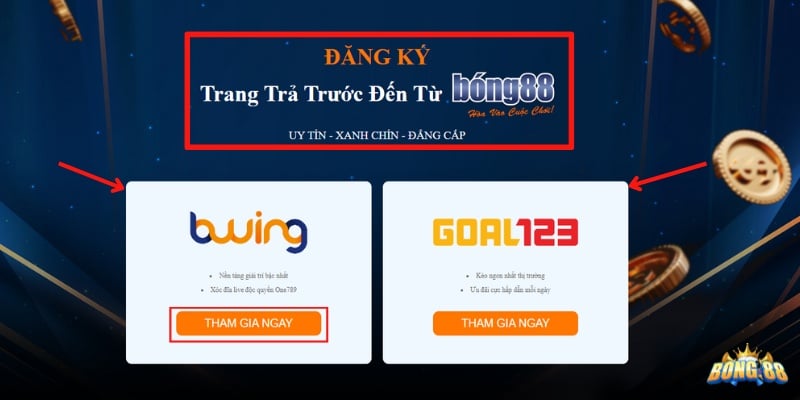 đăng ký tài khoản Bong88